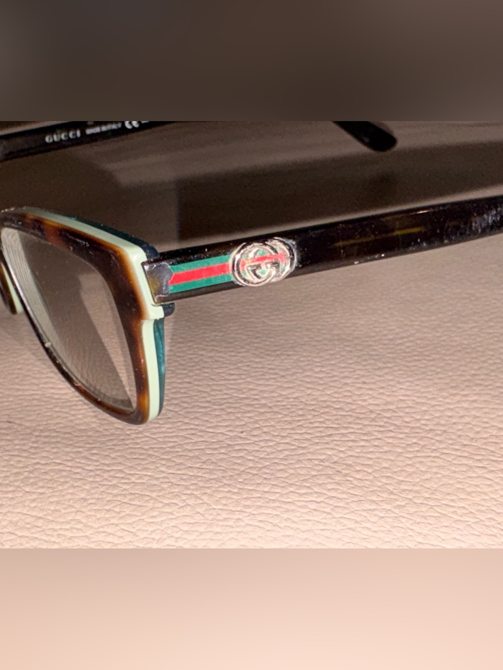 Gucci Rectangular Glasses Frames - Picture 3 of 15